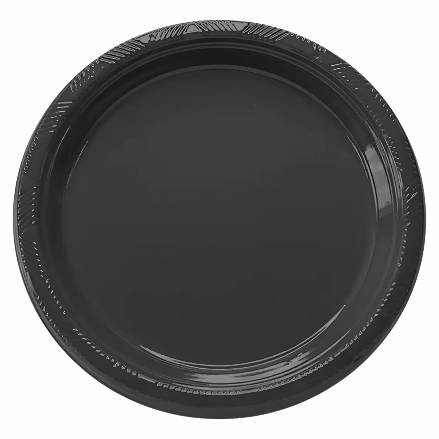 Set de 10 Platos Plásticos Reutilizables - 2 Tamaños y Colores