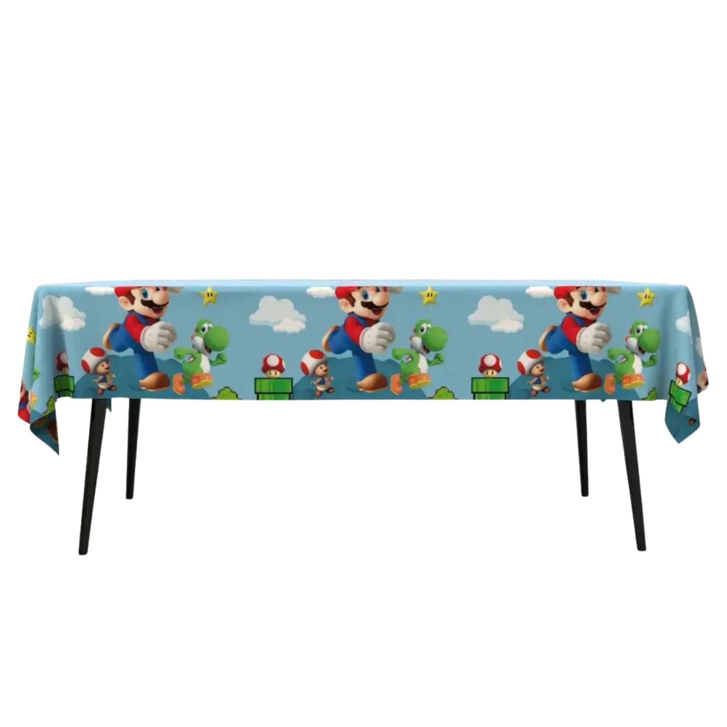 Kit de Cumpleaños Mario Bros 111 Piezas | Decoración Completa para 10 Niños