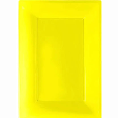 Pack 3 Bandejas Rectangulares 33x23cm - Colores Mate para Candy Bar