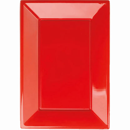 Pack 3 Bandejas Rectangulares 33x23cm - Colores Mate para Candy Bar
