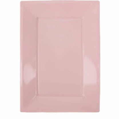 Pack 3 Bandejas Rectangulares 33x23cm - Colores Mate para Candy Bar