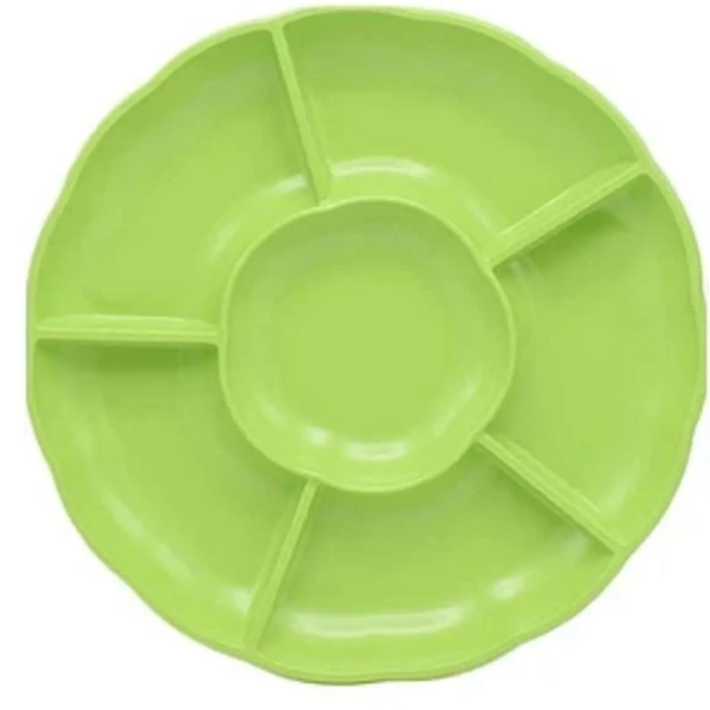Set de 3 Bandejas Redondas estilo flor 30 cm - Acabado Mate para Candy Bar