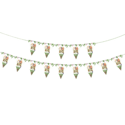 Kit de Cumpleaños Safari 57 Piezas | Decoración Completa para 10 Niños