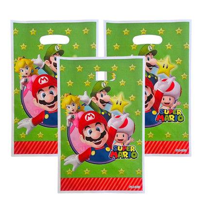 Kit de Cumpleaños Mario Bros 111 Piezas | Decoración Completa para 10 Niños