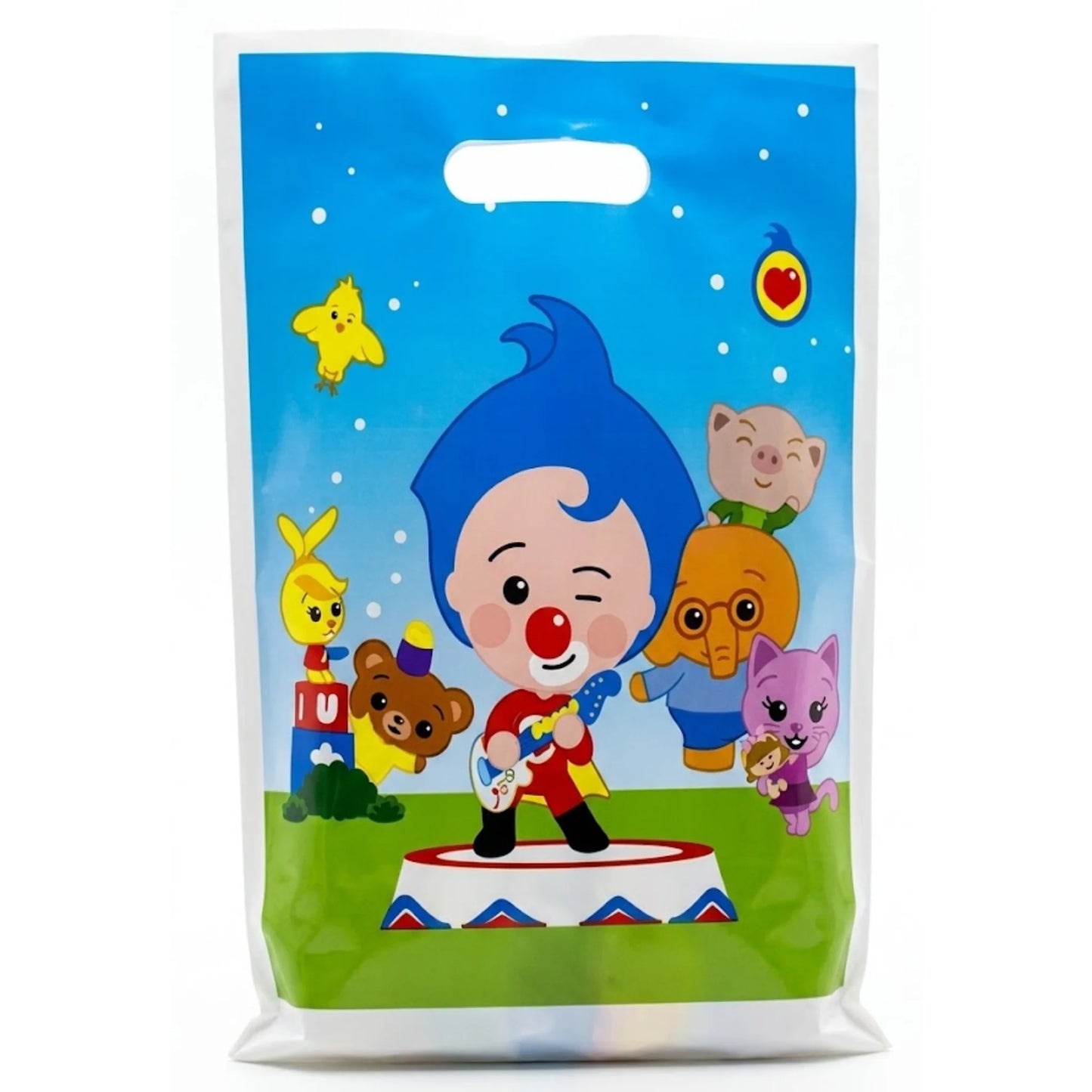 Set de 10 Bolsas para Dulces Plim Plim - 16.5 x 25 cm