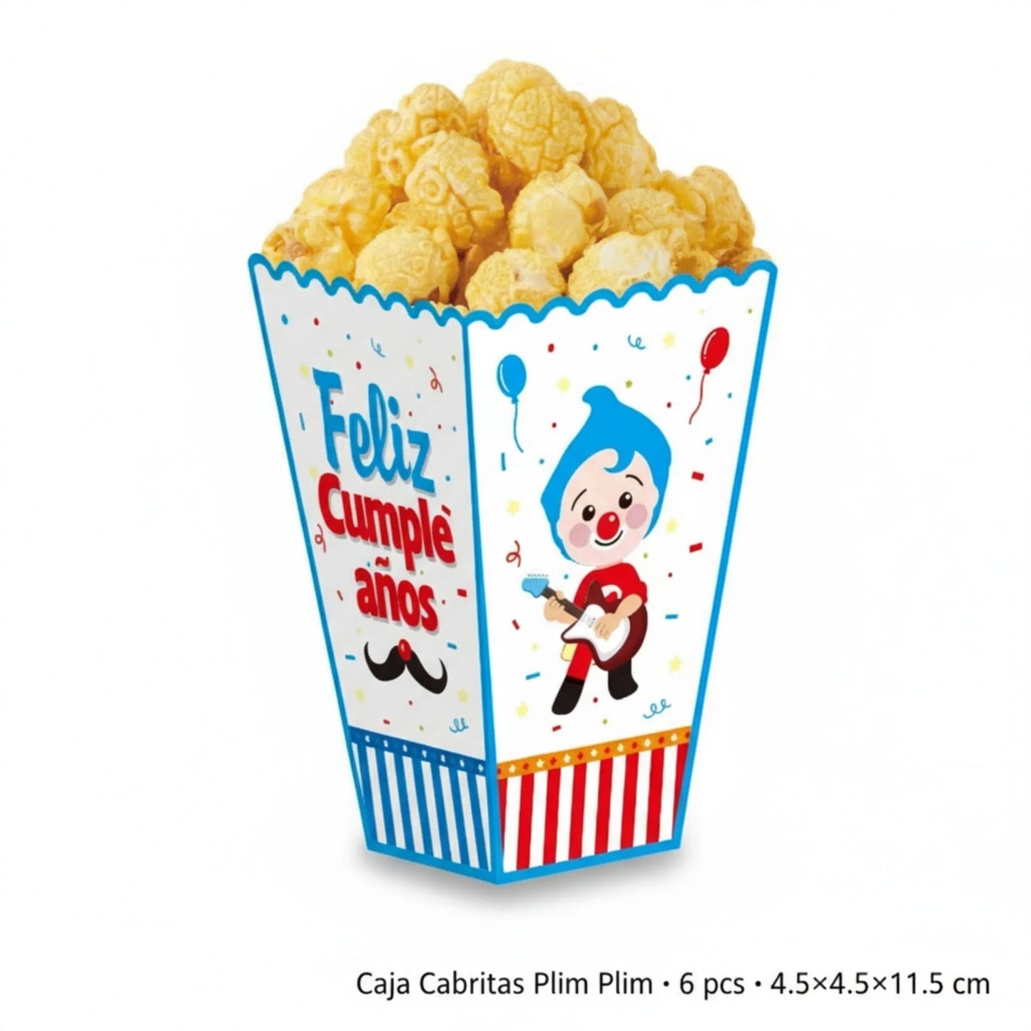 Set de 6 Cajas para Cabritas Plim Plim