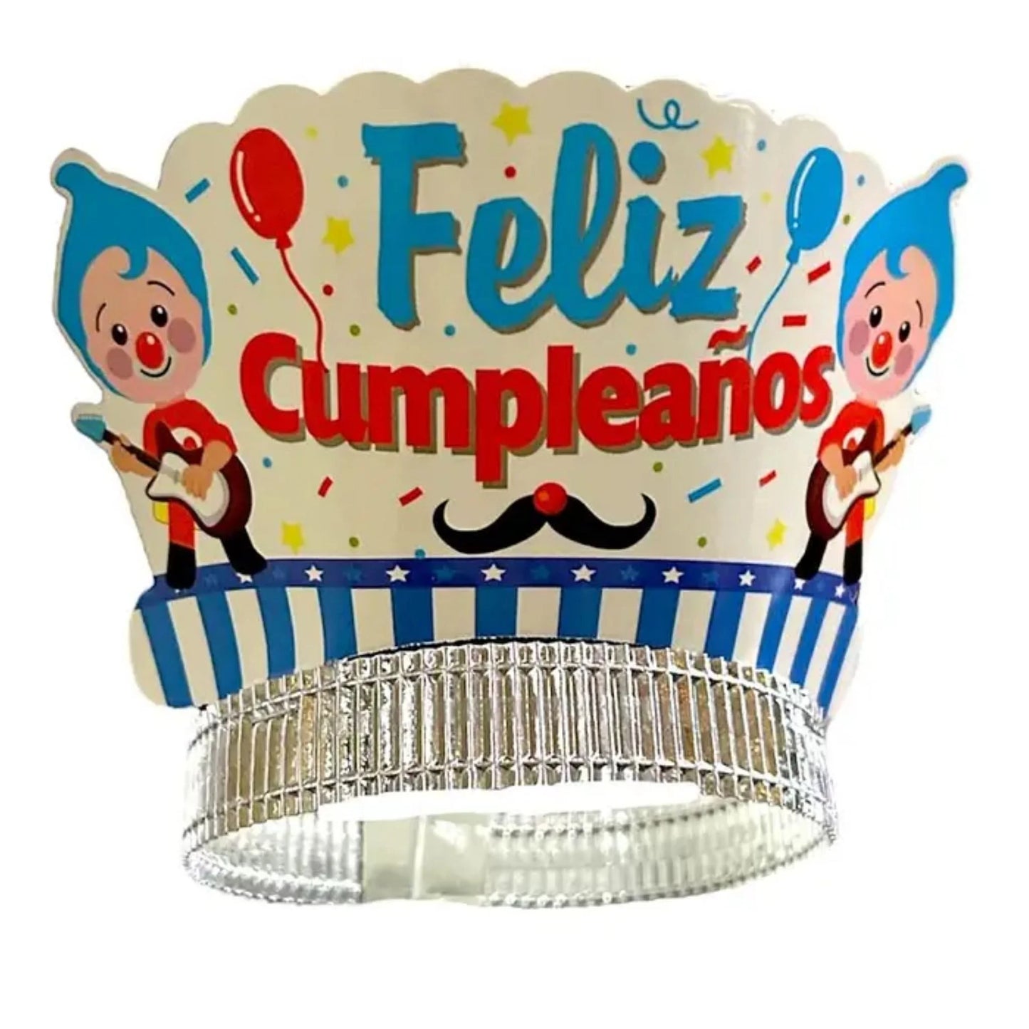Set de 6 Coronas de Cumpleaños Plim Plim