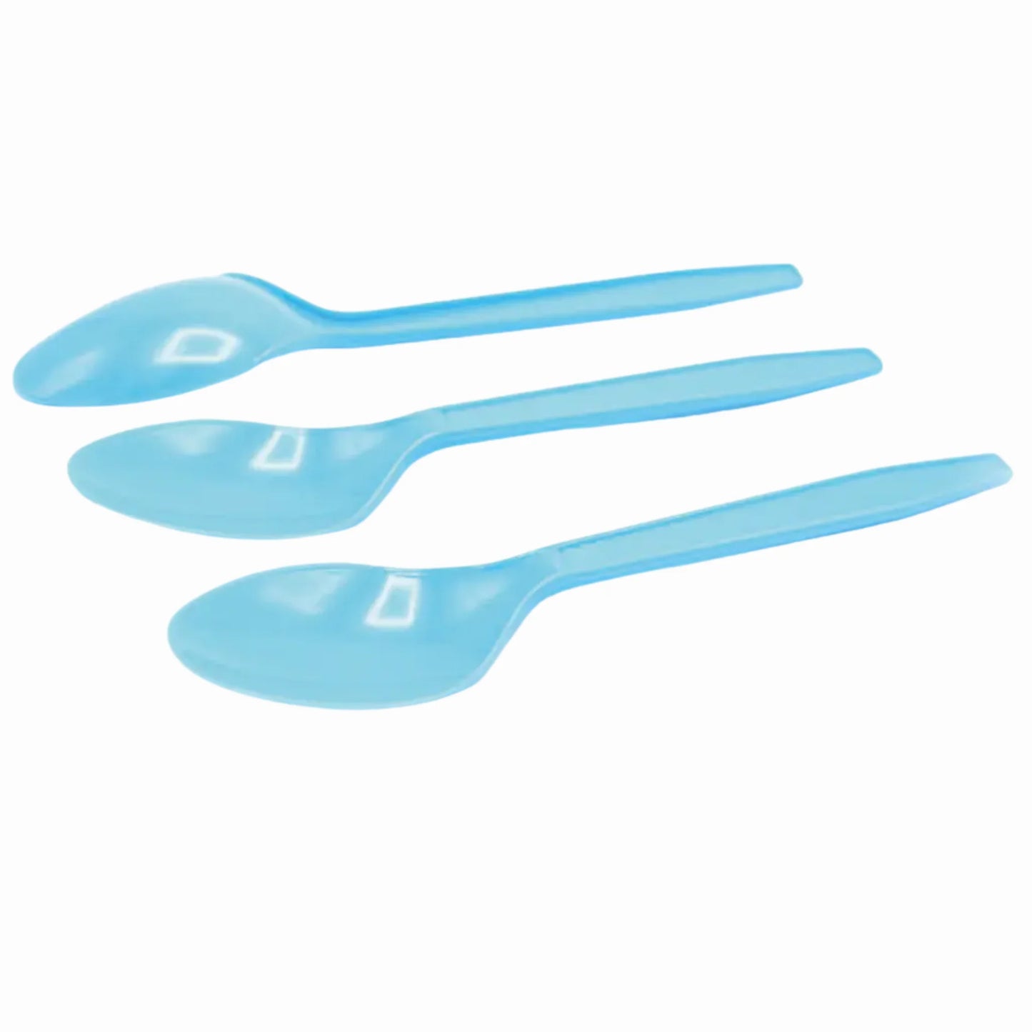 Cucharas Plásticas de Colores Vibrantes - Packs de 12 y 20 Unidades