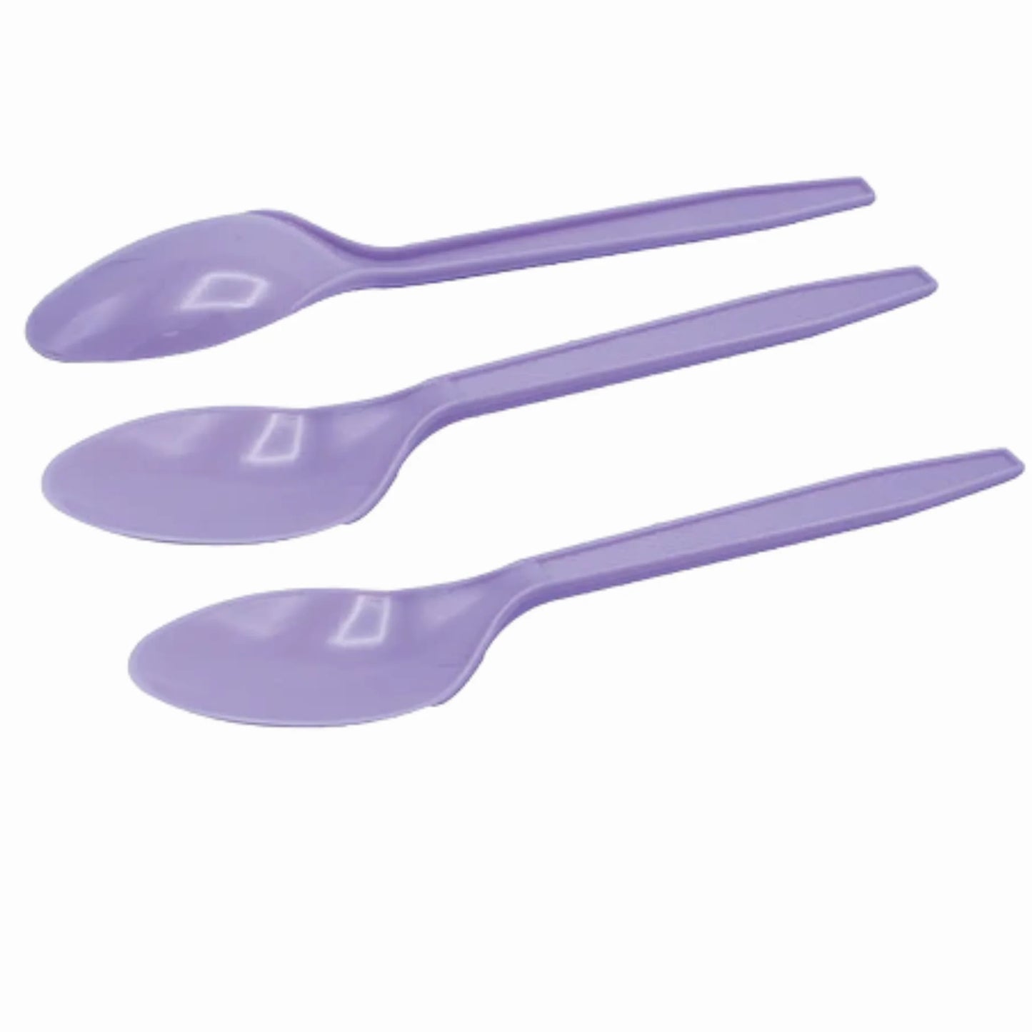 Cucharas Plásticas de Colores Vibrantes - Packs de 12 y 20 Unidades