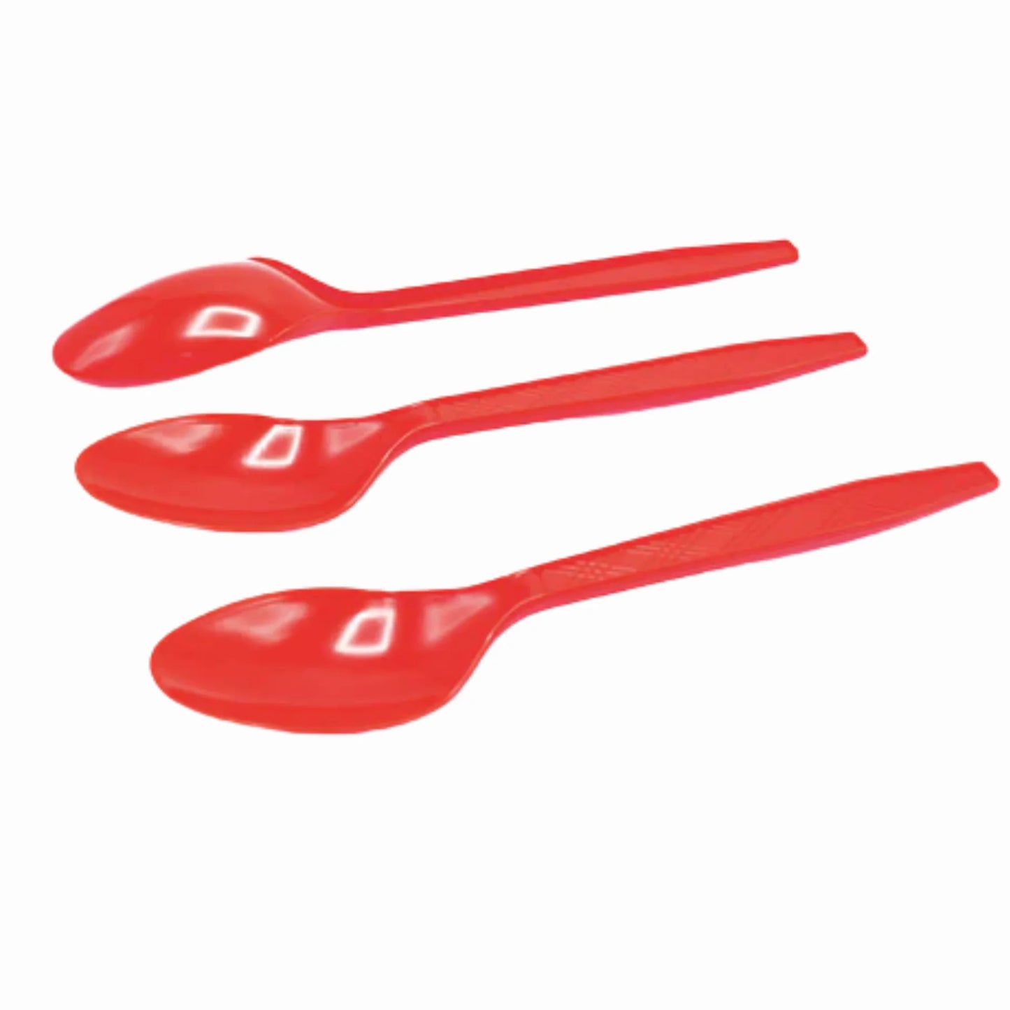 Cucharas Plásticas de Colores Vibrantes - Packs de 12 y 20 Unidades