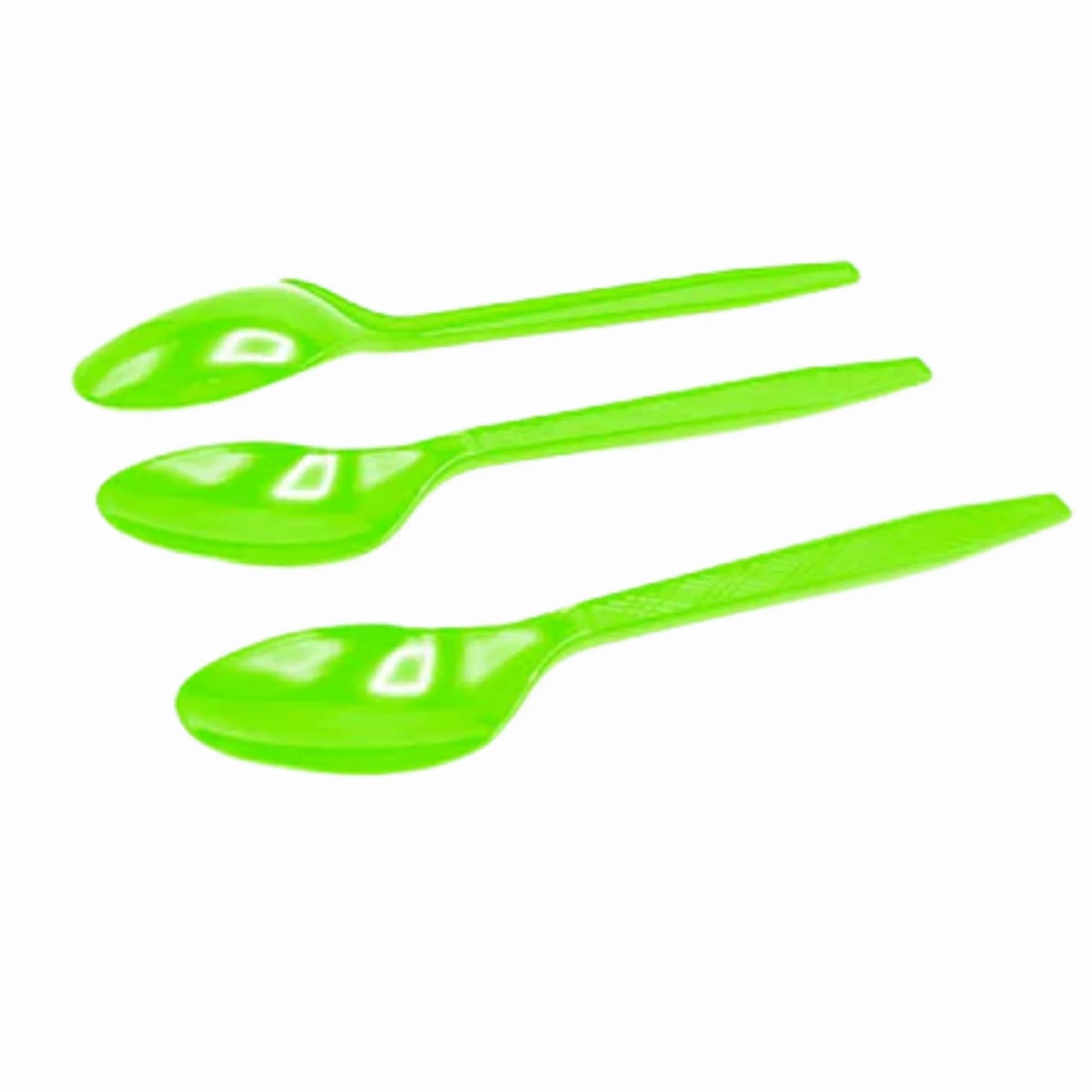 Cucharas Plásticas de Colores Vibrantes - Packs de 12 y 20 Unidades