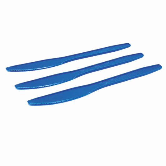 Cuchillos Plásticos de Colores Vibrantes - Packs de 12