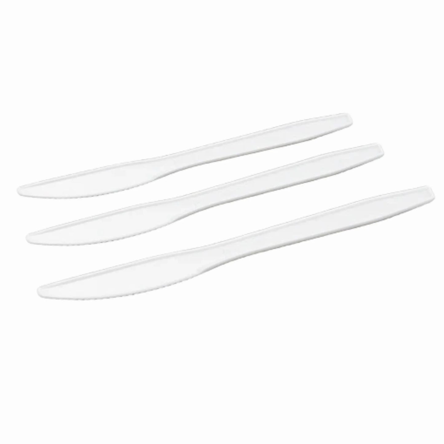 Cuchillos Plásticos de Colores Vibrantes - Packs de 12