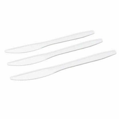 Cuchillos Plásticos de Colores Vibrantes - Packs de 12