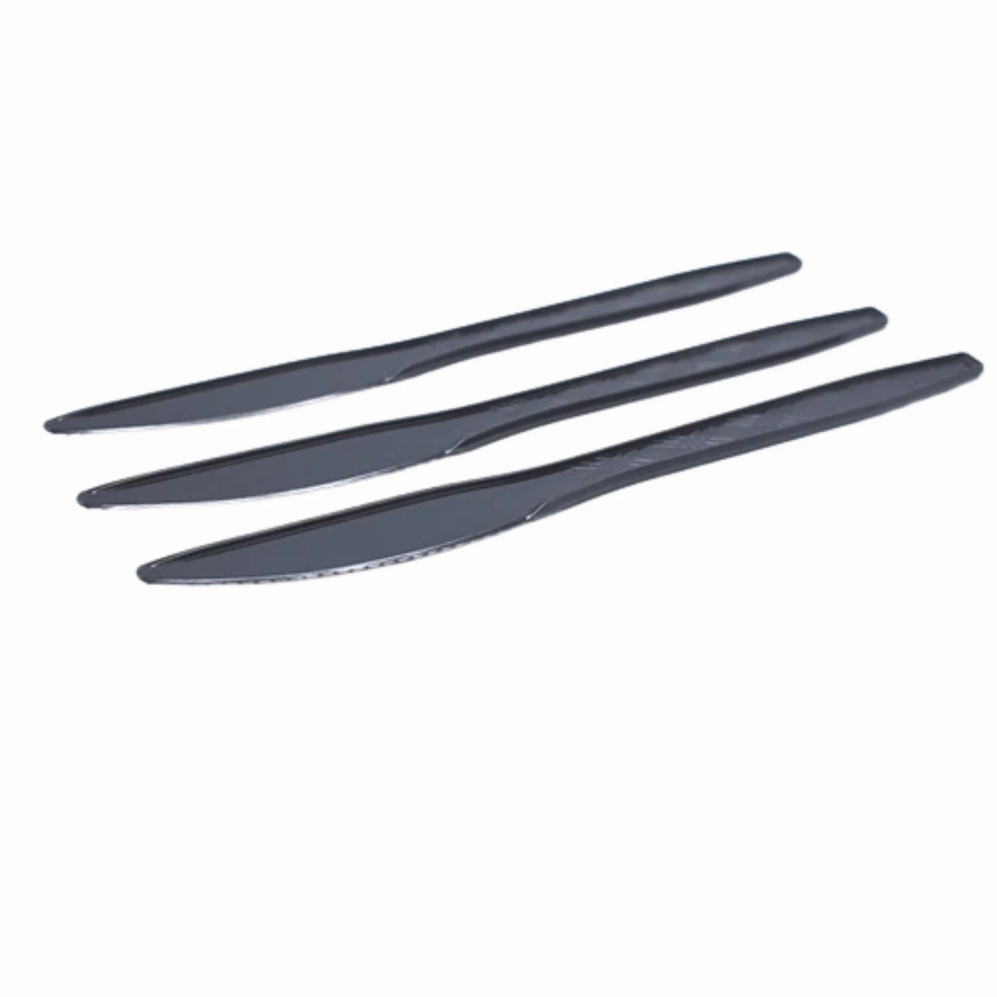 Cuchillos Plásticos de Colores Vibrantes - Packs de 12