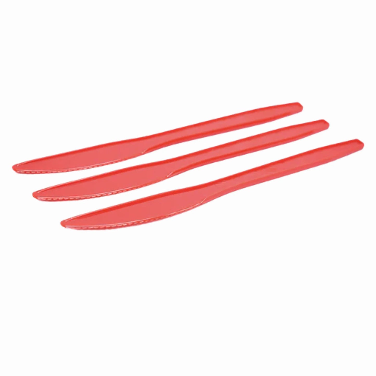 Cuchillos Plásticos de Colores Vibrantes - Packs de 12