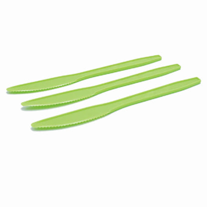 Cuchillos Plásticos de Colores Vibrantes - Packs de 12