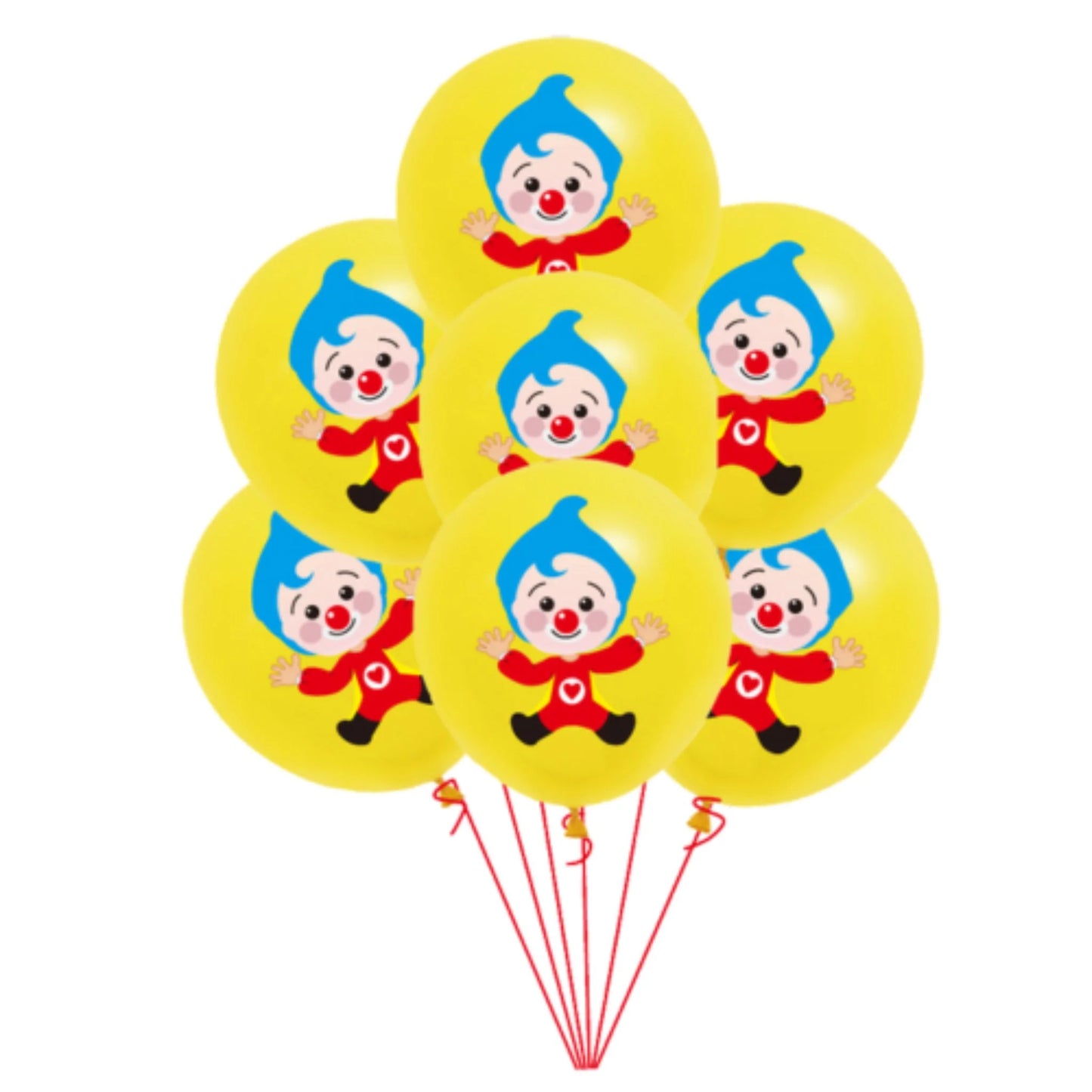 Globos de Látex Plim Plim R12 - Pack 25 Unidades (Color a Elección)