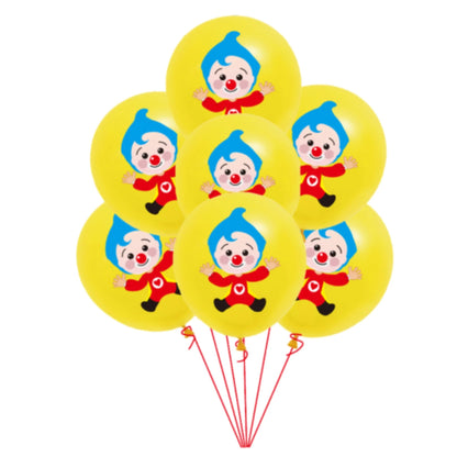 Globos de Látex Plim Plim R12 - Pack 25 Unidades (Color a Elección)