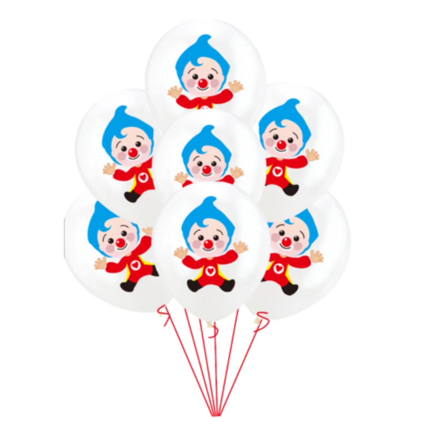 Globos de Látex Plim Plim R12 - Pack 25 Unidades (Color a Elección)