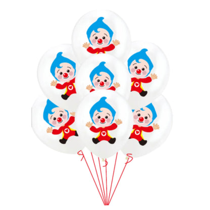 Globos de Látex Plim Plim R12 - Pack 25 Unidades (Color a Elección)