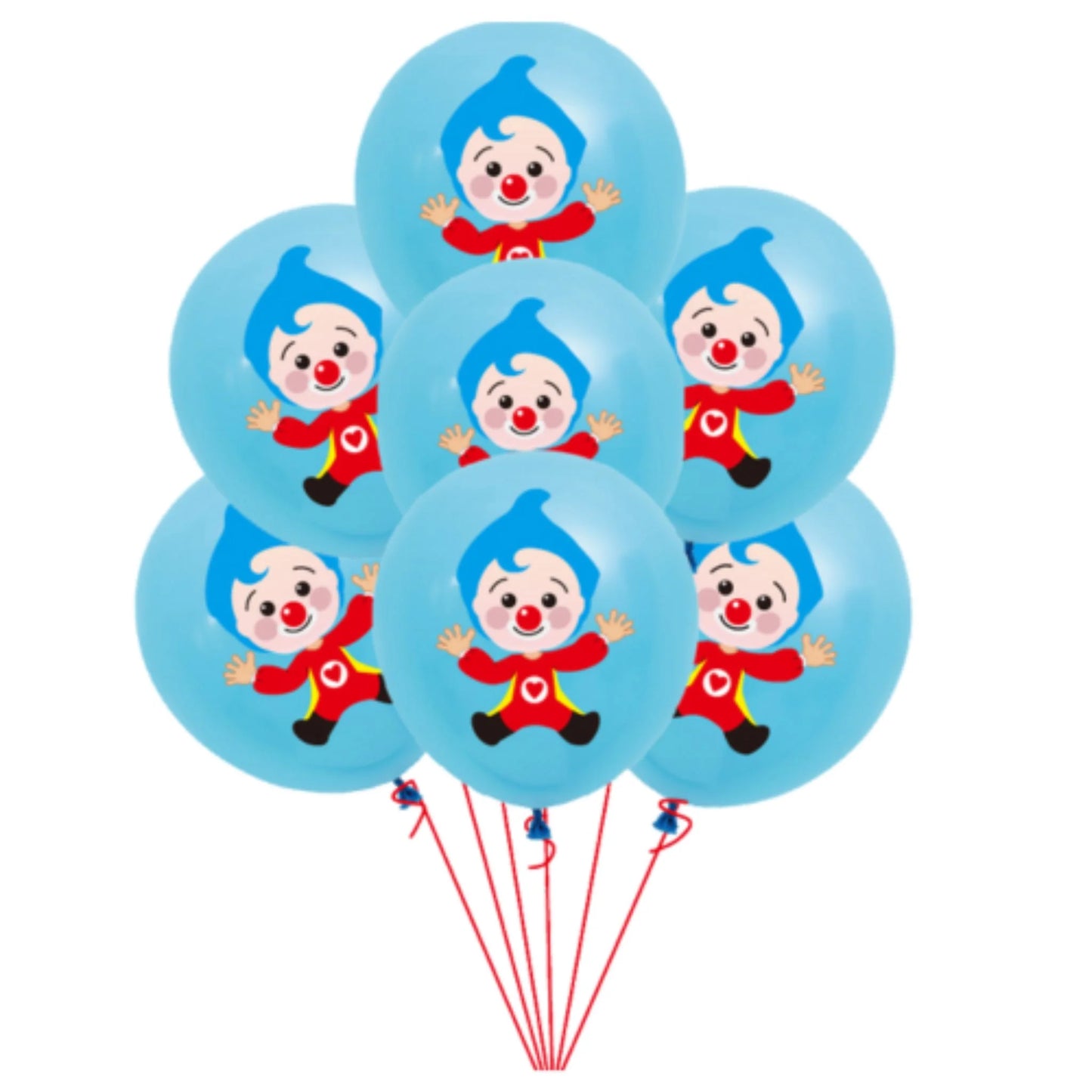 Globos de Látex Plim Plim R12 - Pack 25 Unidades (Color a Elección)