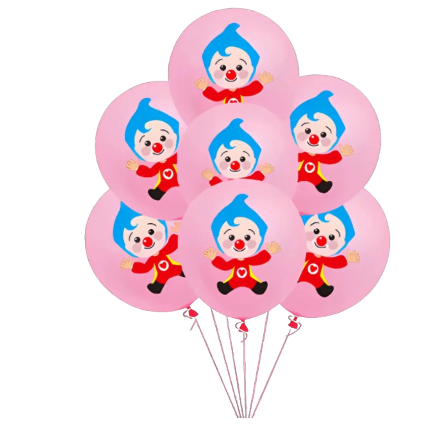 Globos de Látex Plim Plim R12 - Pack 25 Unidades (Color a Elección)