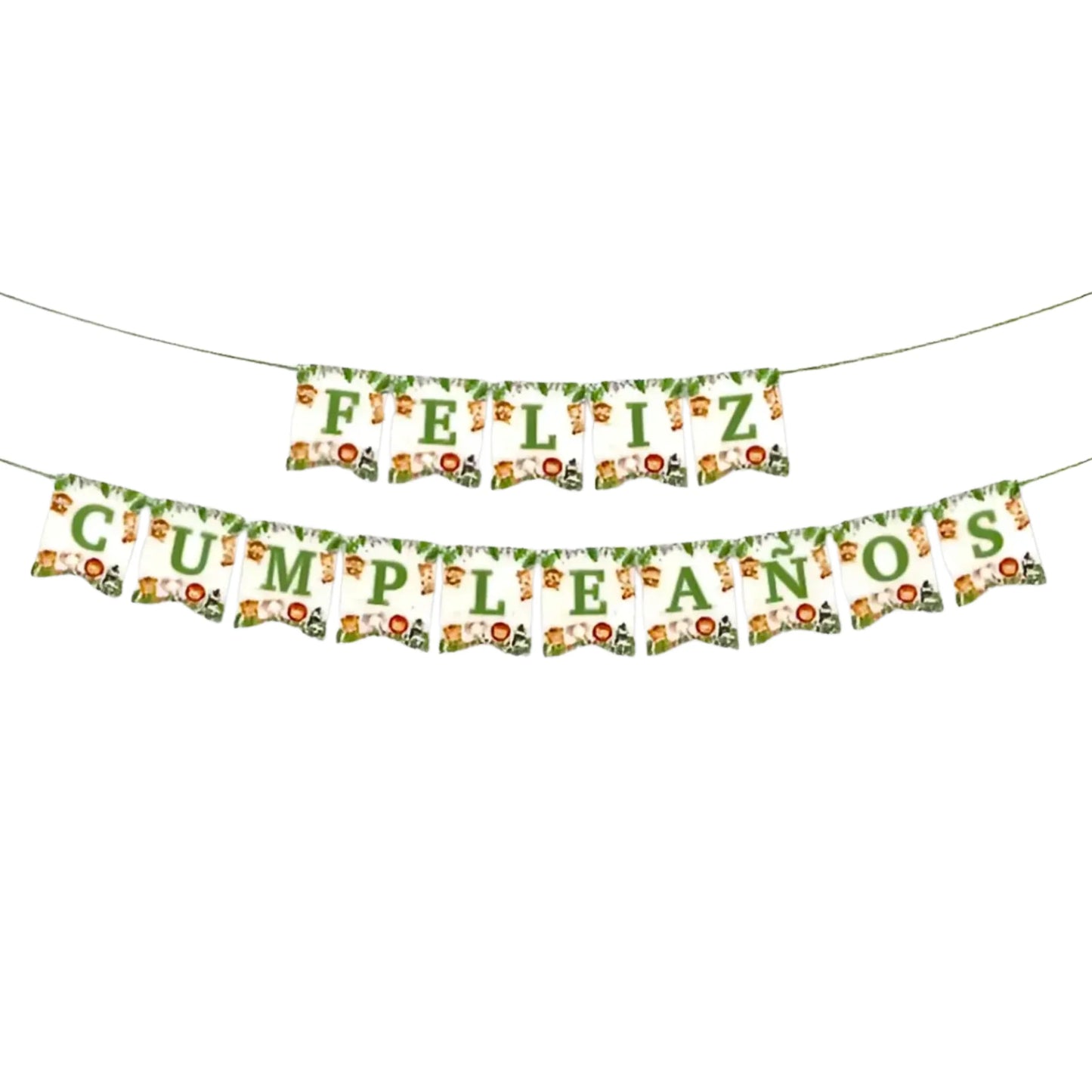 Kit de Cumpleaños Safari PRO 109 Piezas | Decoración Completa para 20 Niños