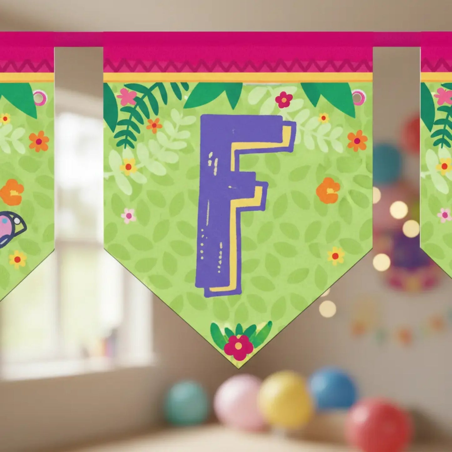 Guirnalda "Feliz Cumpleaños" Peppa Pig – 2,5 Metros
