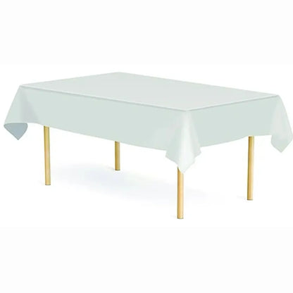 Mantel Plástico Unicolor Grande - 137x274cm - Colores Vibrantes