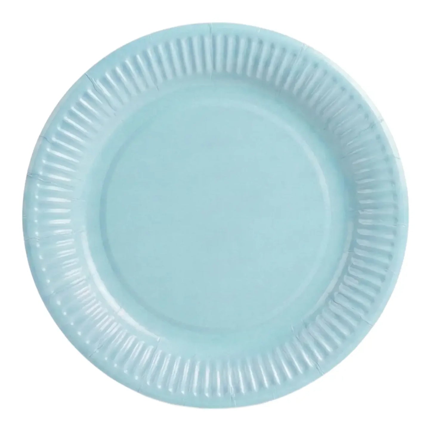 Set de Platos de Cartón de Colores - 18cm - Varios Packs