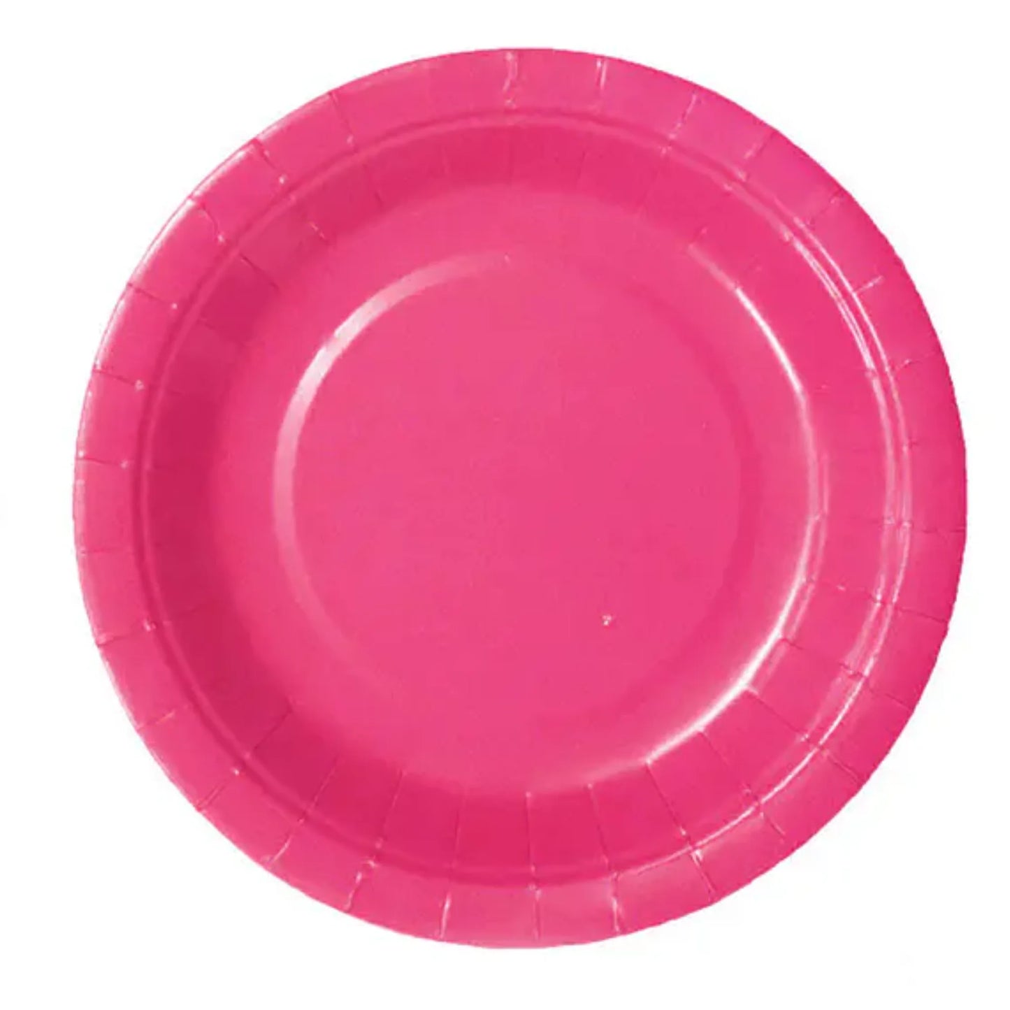 Set de Platos de Cartón de Colores - 18cm - Varios Packs