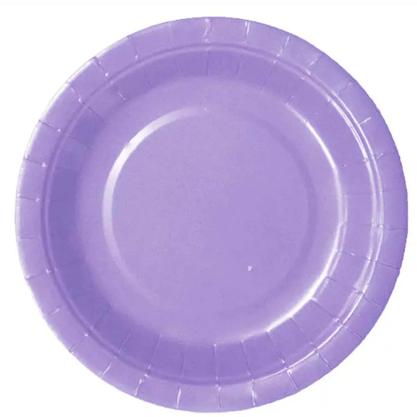 Set de Platos de Cartón de Colores - 18cm - Varios Packs