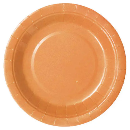 Set de Platos de Cartón de Colores - 18cm - Varios Packs