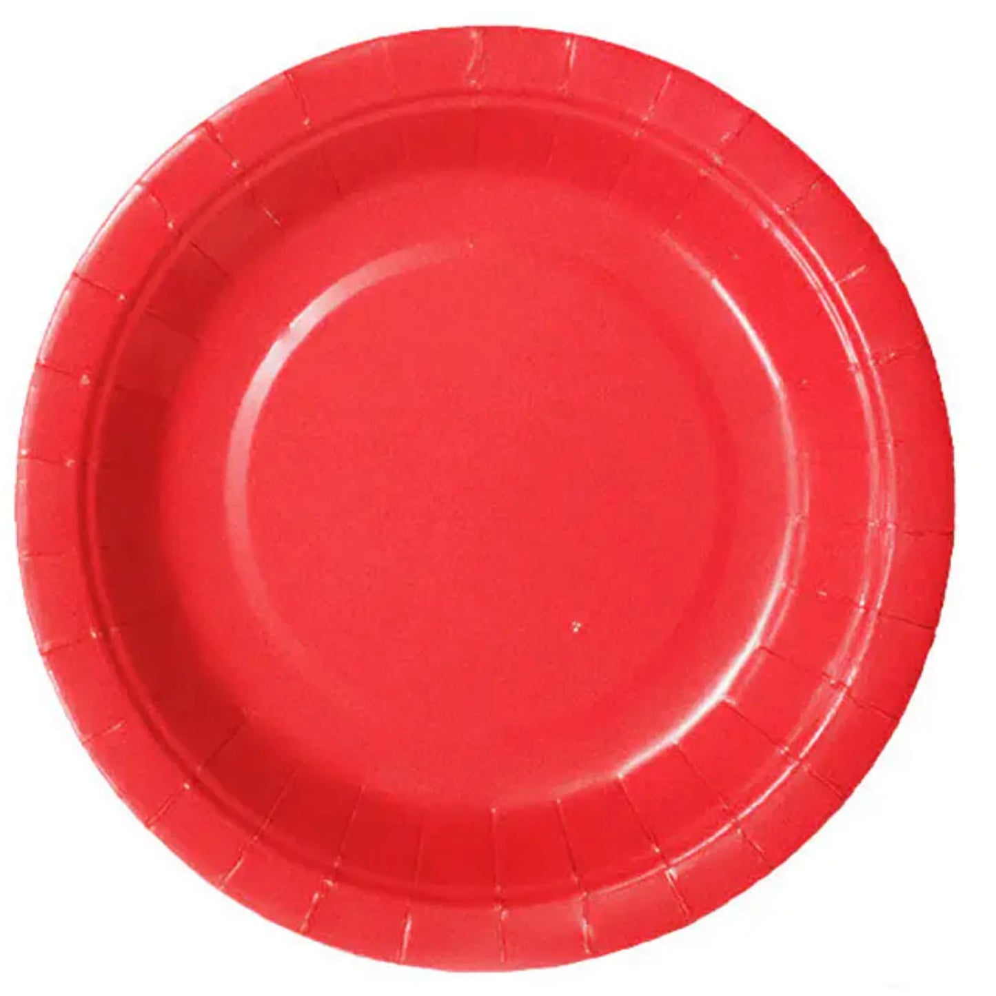 Set de Platos de Cartón de Colores - 18cm - Varios Packs