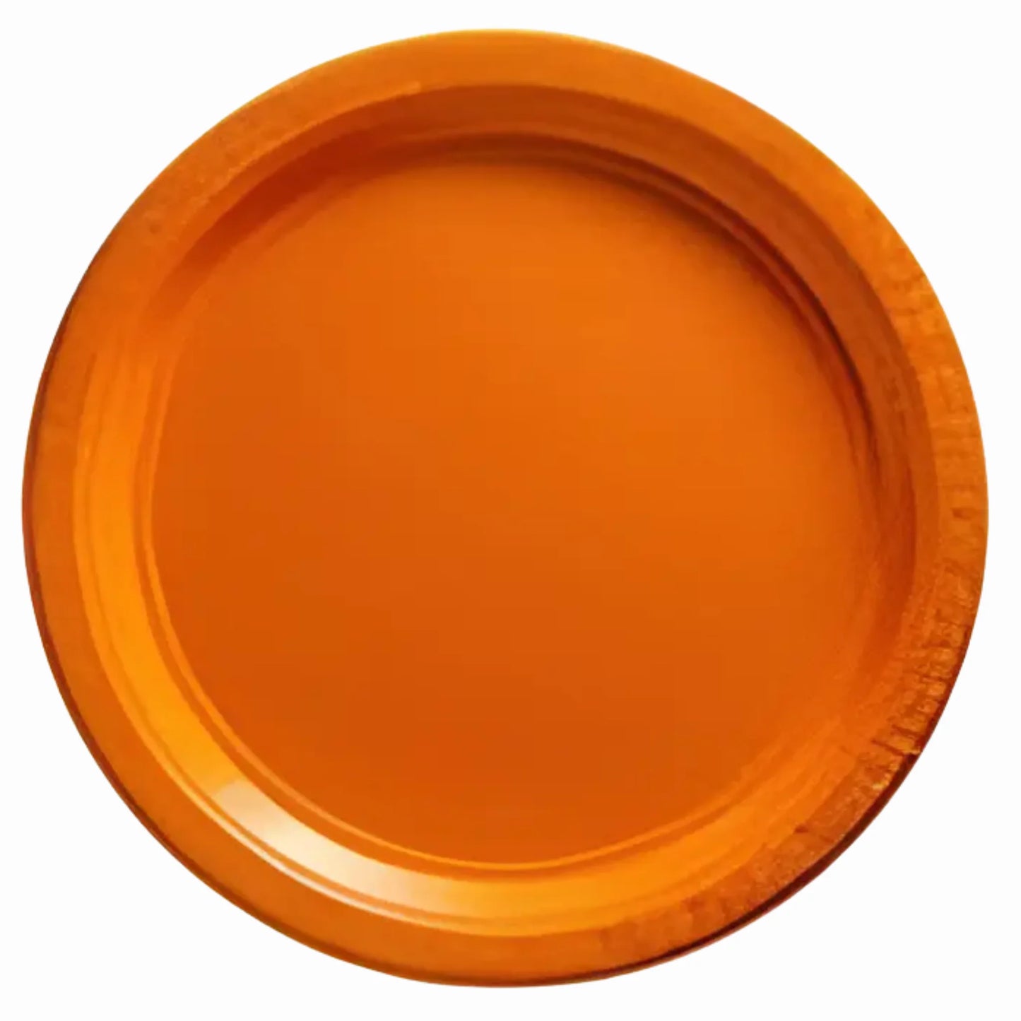 Set de 10 Platos Plásticos Reutilizables - 2 Tamaños y Colores