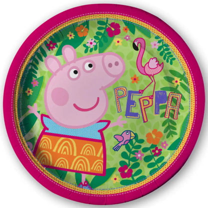 Set de 6 Platos Peppa Pig – 18 cm