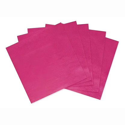 Servilletas De Colores Vibrantes - 33x33 Cm - Pack de 16 Unidades