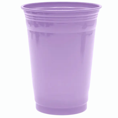 Set de Vasos Plásticos Reutilizables - Colores y Tamaños Variados