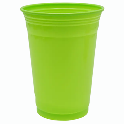 Set de Vasos Plásticos Reutilizables - Colores y Tamaños Variados