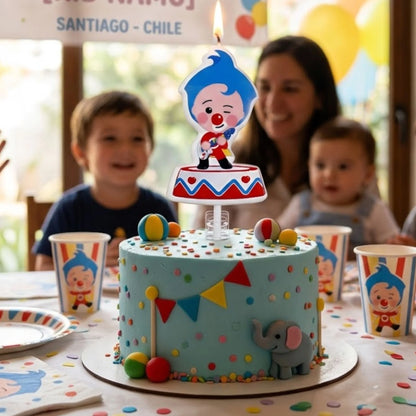 Vela de Cumpleaños Plim Plim con Guitarra