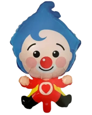 Globo Metalico Plim Plim Chico (35 cms)
