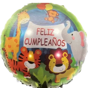 Globo metálico safari