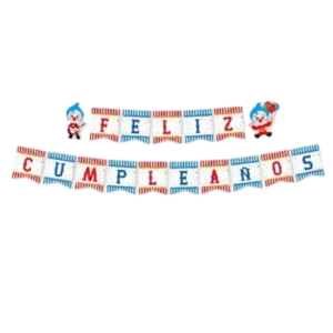 Guirnalda Feliz cumpleaños Plim Plim