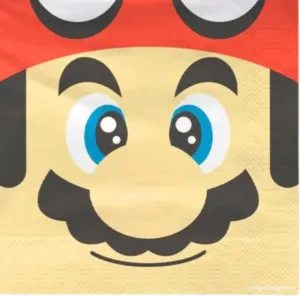Servilletas Mario Bross, 12 piezas