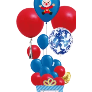 Set de Globos Plim plim 17 piezas Azul