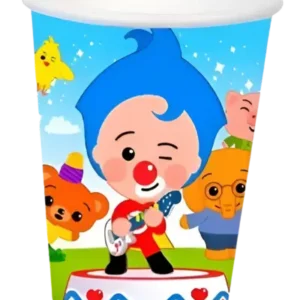 Vasos Plim Plim, 10 piezas