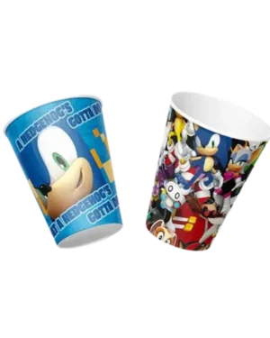 Vasos Sonic 6 unidades