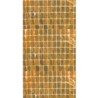 Cortina de cuadros Dorada