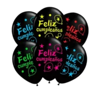 Globos Látex  Bienvenido R12 X 6 Piezas